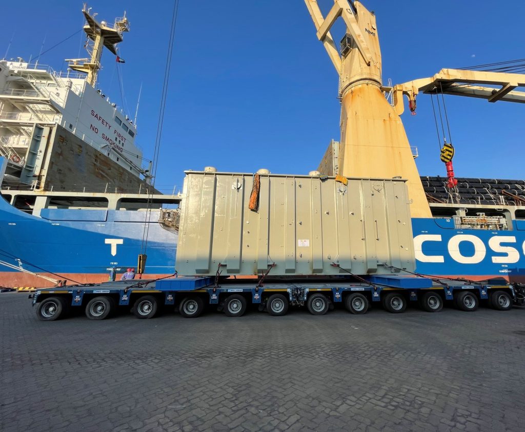 ROLL GROUP COMPLETES FIRST LAND TRANSPORT IN MIDDLE EAST