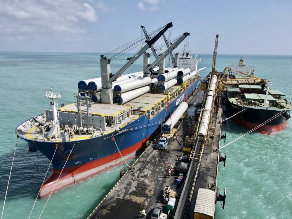 WINDPESHI WIND FARM RECEIVED EQUIPMENT